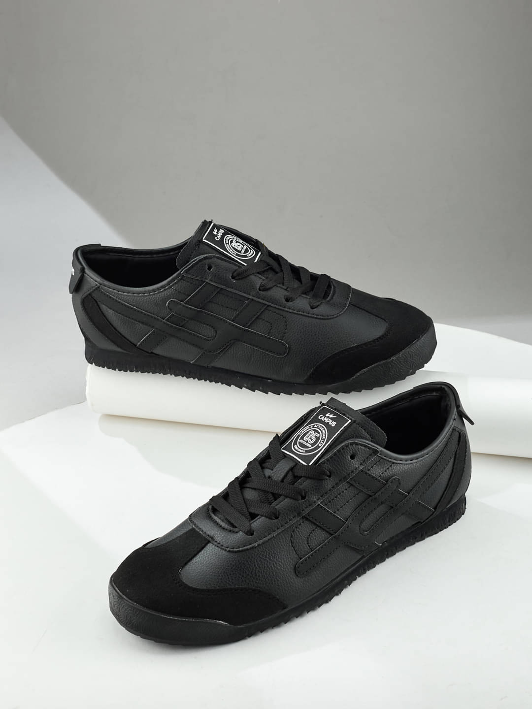     			Campus BLACK Women's Sneakers