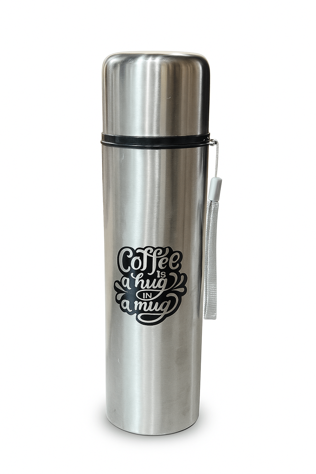     			Dynore 1000 ml Flask Silver Steel Flask ( 1000 ml )
