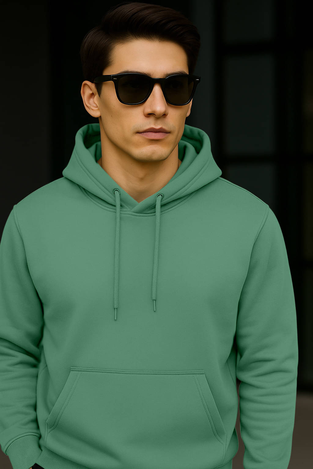 FTX Fleece Hooded Men's Sweatshirt - Sea Green ( Pack of 1 ) FTX Fleece Hooded Men's Sweatshirt - Sea Green ( Pack of 1 )