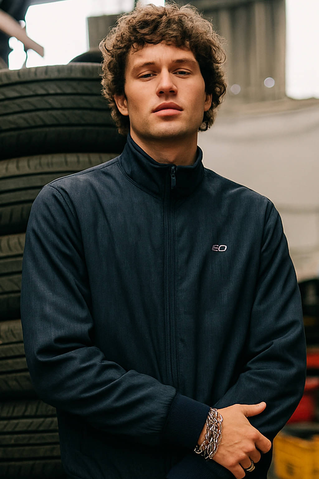FTX Polyester Men's Casual Jacket - Navy ( Pack of 1 )     			FTX Polyester Men's Casual Jacket - Navy ( Pack of 1 )