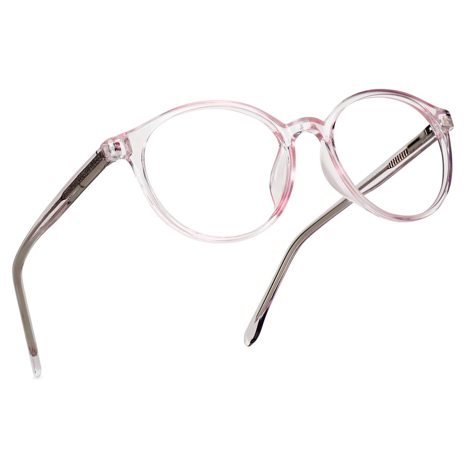     			Hexxa Pink Round Eyeglass Frame ( Pack of 1 )