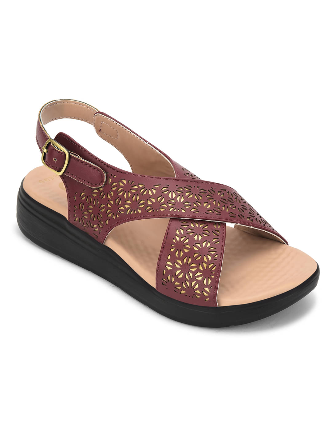     			Liberty Maroon Women's Flats