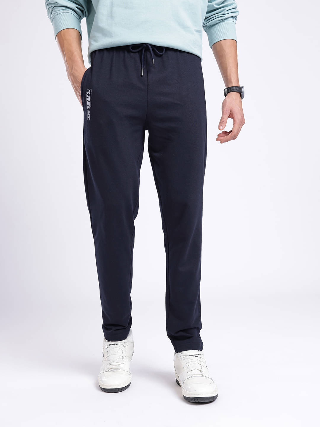 MXN Navy Cotton Blend Men's Trackpants ( Pack of 1 ) MXN Navy Cotton Blend Men's Trackpants ( Pack of 1 )