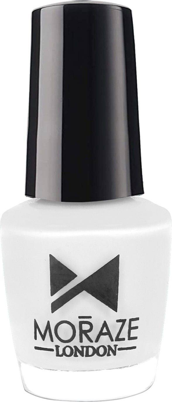     			Moraze White Nail Polish 5 ( Pack of 1 )