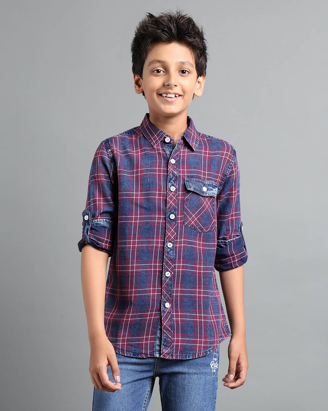 Under Fourteen Only Pack of 1 Boys 100% Cotton Full Sleeves Shirt ( Pink ) Under Fourteen Only Pack of 1 Boys 100% Cotton Full Sleeves Shirt ( Pink )