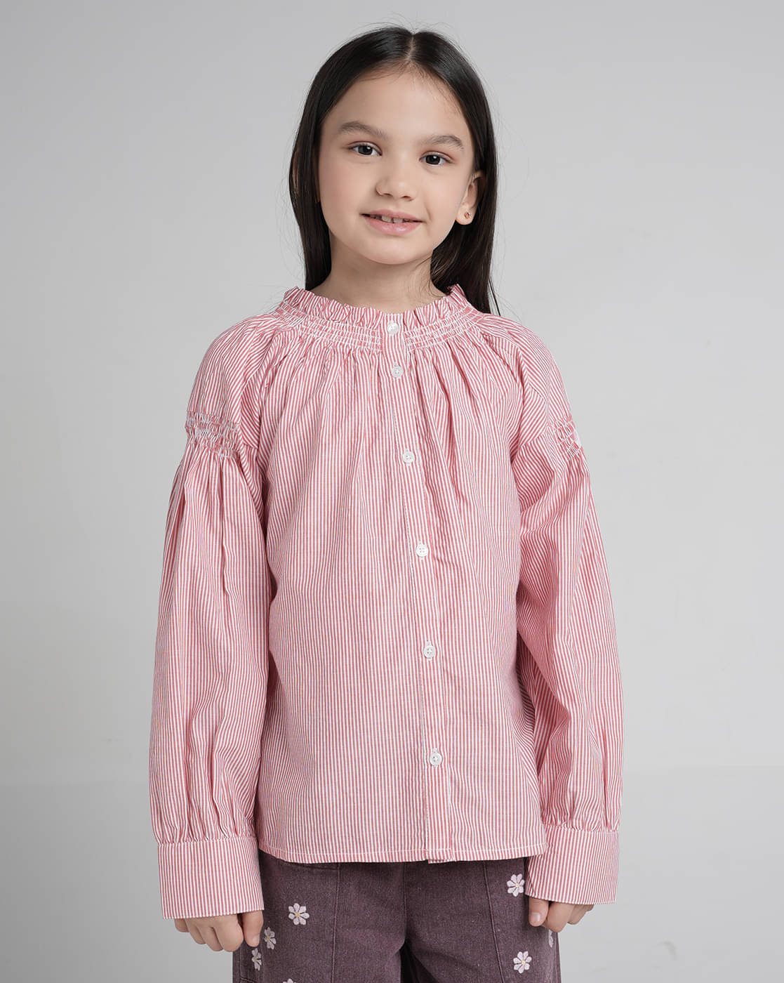     			Under Fourteen Only Pack of 1 Girls Cotton Top ( Pink )