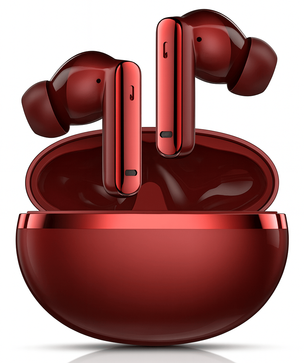     			VERONIC Buds Q1 Lite True Wireless Earbuds with 48H Playtime, ENC Crystal-Clear Calls, Fast Charging, Elegant Royal Design, Bluetooth 5.4, Low Latency Gaming TWS, Immersive Sound, IPX5 Waterproof.