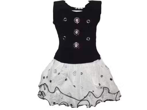 samjho fashion Cotton Blend Frock For Baby Girls ( Pack of 1 , Black ) samjho fashion Cotton Blend Frock For Baby Girls ( Pack of 1 , Black )