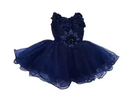 samjho fashion Net Frock For Baby Girls ( Pack of 1 , Navy ) samjho fashion Net Frock For Baby Girls ( Pack of 1 , Navy )