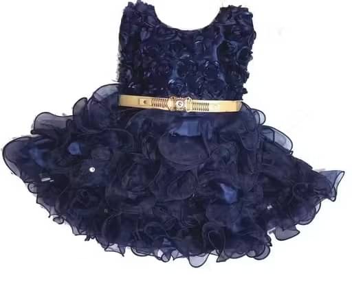samjho fashion Net Frock For Baby Girls ( Pack of 1 , Navy ) samjho fashion Net Frock For Baby Girls ( Pack of 1 , Navy )