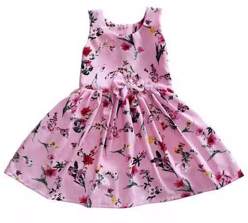     			srapo Cotton Frock For Baby Girls ( Pack of 1 , Pink )