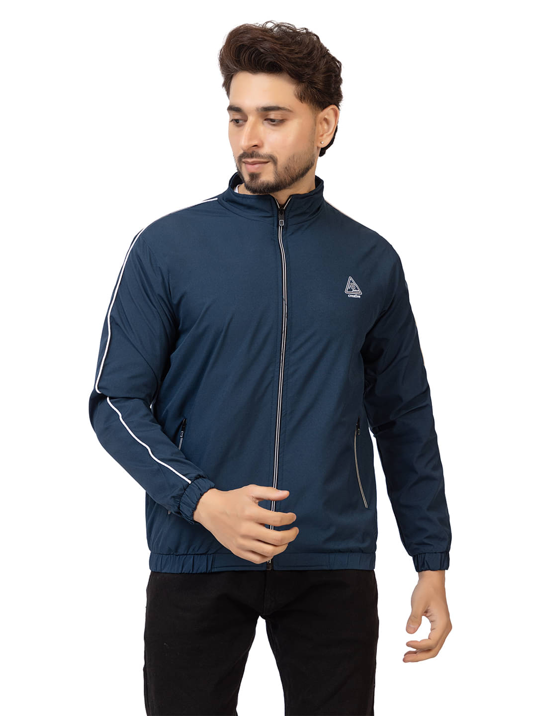     			2nd Sky Polyester Men's Casual Jacket - Blue ( Pack of 1 )