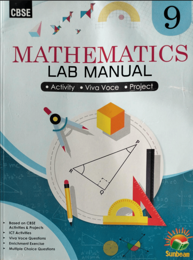     			CBSE MATHEMATICS LAB MANUAL CLASS 9