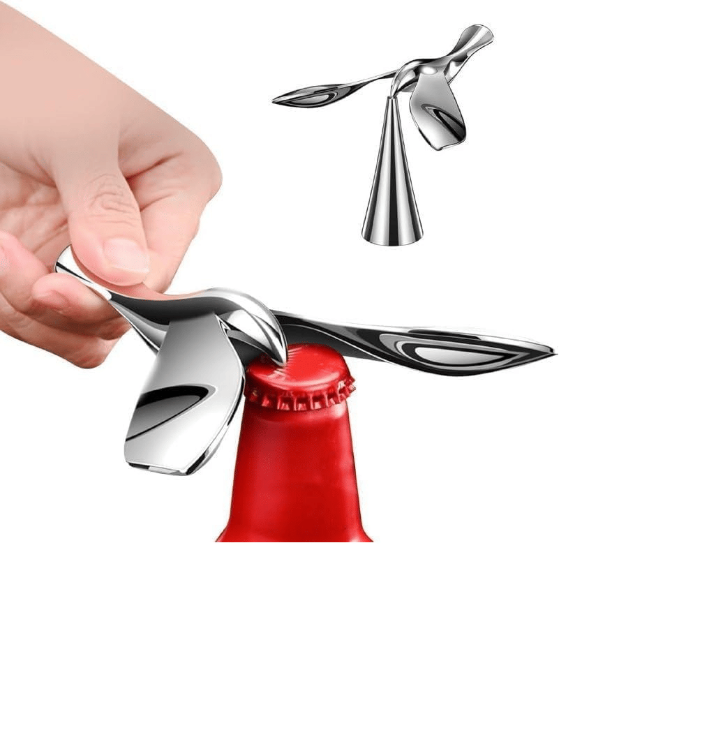     			Generic Silver Stainless Steel Bottle Opener