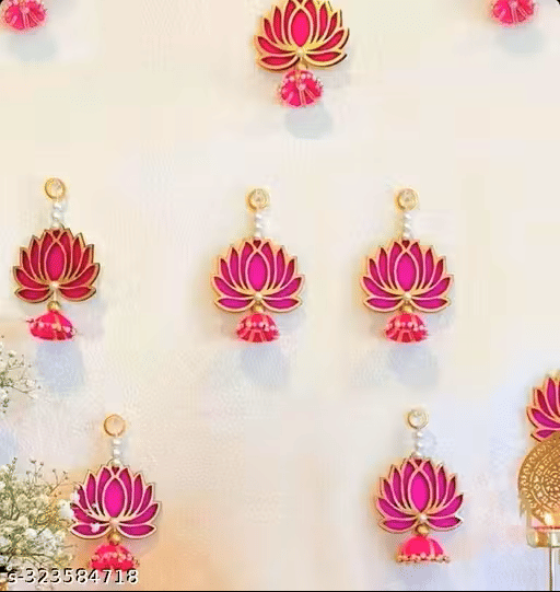     			Lotus Wall Decore Hanging Jhumki Designer Stylish wall Decore