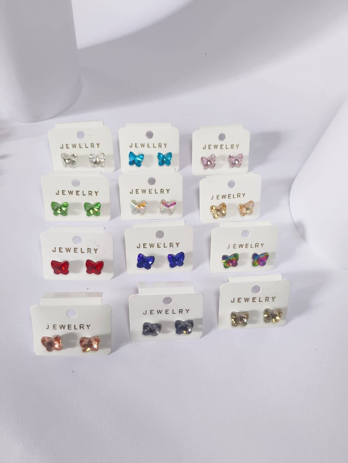     			Nayakstore Multi Color Stud Earrings ( More Than 10 )