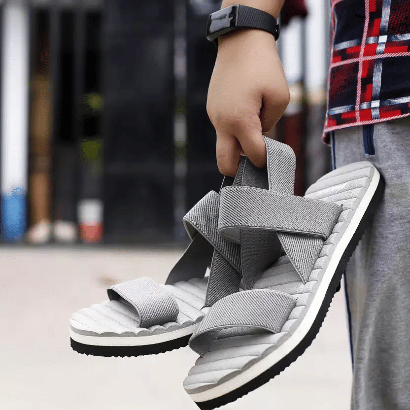     			Nextwave Grey Men's Daily Slipper