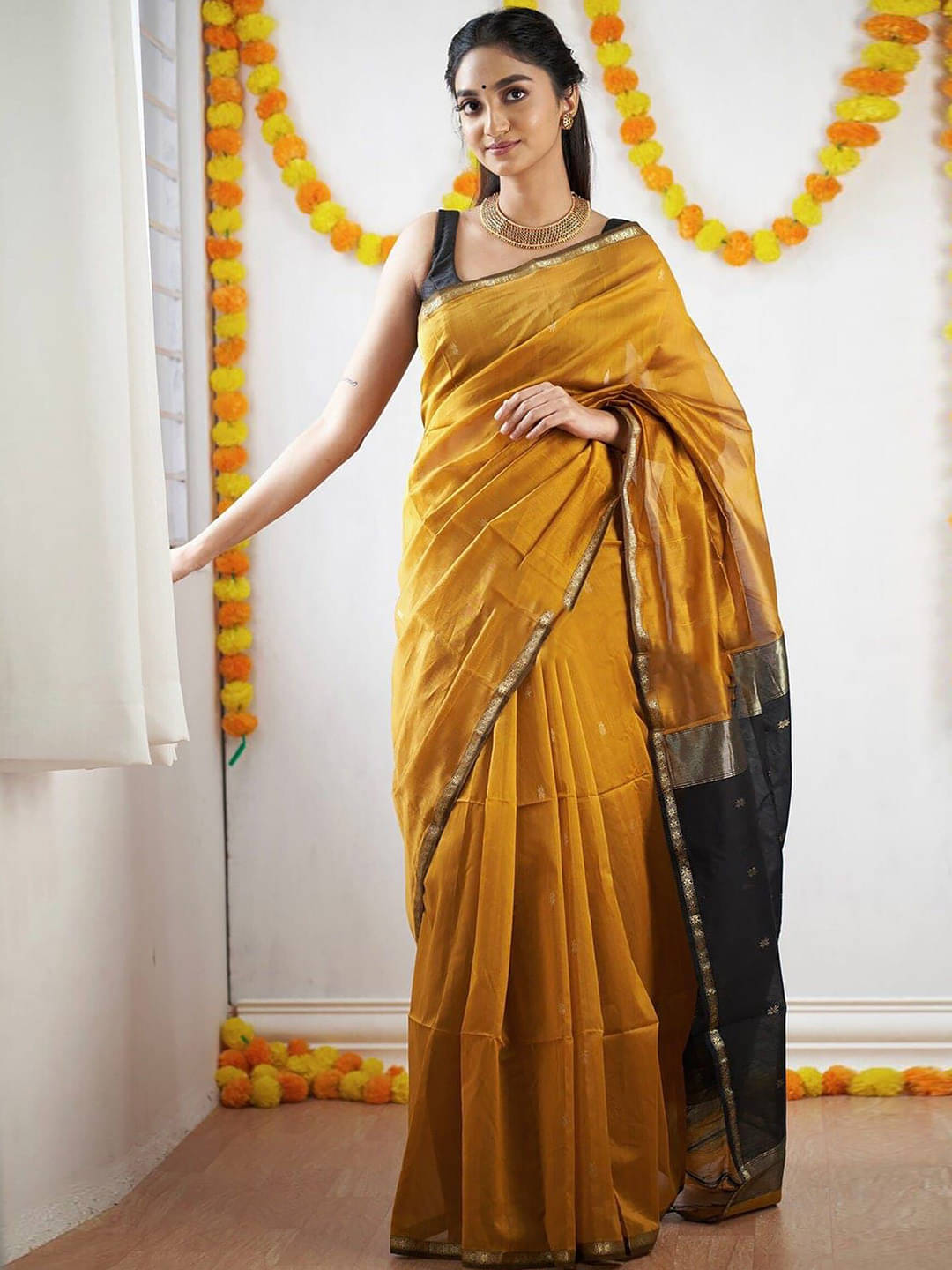 PEER STORE Cotton Silk Woven Banarasi saree With Unstitched Blouse Piece ( Multicolor 5 )     			PEER STORE Cotton Silk Woven Banarasi saree With Unstitched Blouse Piece ( Multicolor 5 )