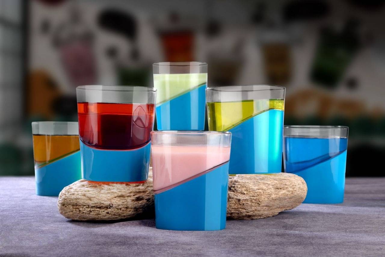 SPIX WaterPlastic Glasses Plastic Glasses Set 0.3 ml ( Pack of 6 ) Multicolor SPIX WaterPlastic Glasses Plastic Glasses Set 0.3 ml ( Pack of 6 ) Multicolor