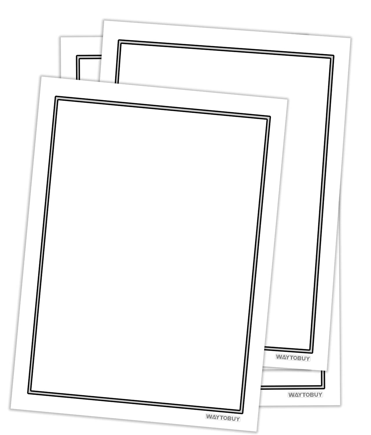     			WAYTOBUY Assignment | Project Paper | A4 Size | 70 GSM | Normal Quality | Unruled | For Students | Ideal for Assignment, DIY, Creative & Office Use | WOU02 | Pack Of 50 Sheets