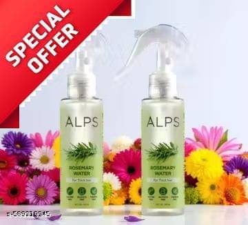     			A-L-P-S G-oodness R osemary Water Spray For Hair Growth (100 ml) | Hair Spray for Regrowth | R osemary Hair Mist | Adds Shine | Helps Reduce Hairfall | Strengthens Hair | Suitable For All Hair Types (PACK OF 2) COMBO new(02 combo)A395