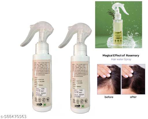 A-L-P-S G-oodness R OSEMARY Water Spray For Hair Growth | Hair Spray for Regrowth | R OSEMARY Hair Mist | Adds Shine | Helps Reduce Hairfall | Suitable For All Hair Types (PACK 2)(02 combo) A-L-P-S G-oodness R OSEMARY Water Spray For Hair Growth | Hair Spray for Regrowth | R OSEMARY Hair Mist | Adds Shine | Helps Reduce Hairfall | Suitable For All Hair Types (PACK 2)(02 combo)