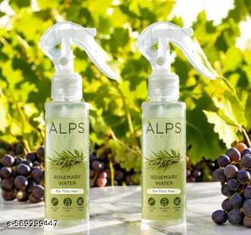 A-L-P-S G-oodness R osemary Water Spray For Hair Growth (100 ml) | Hair Spray for Regrowth | R osemary Hair Mist | Adds Shine | Helps Reduce Hairfall | Strengthens Hair | Suitable For All Hair Types (PACK OF 2) COMBO new(02 combo)PACC8247 A-L-P-S G-oodness R osemary Water Spray For Hair Growth (100 ml) | Hair Spray for Regrowth | R osemary Hair Mist | Adds Shine | Helps Reduce Hairfall | Strengthens Hair | Suitable For All Hair Types (PACK OF 2) COMBO new(02 combo)PACC8247