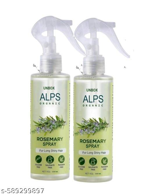     			A-L-P-S G-oodness R osemary Water Spray For Hair Growth (100 ml) | Hair Spray for Regrowth | R osemary Hair Mist | Adds Shine | Helps Reduce Hairfall | Strengthens Hair | Suitable For All Hair Types (PACK OF 2) COMBO new(02 combo)PACC8618