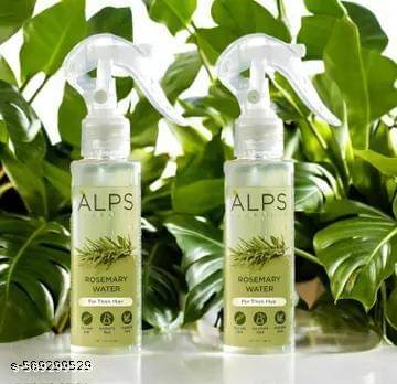 A-L-P-S G-oodness R O S E M A R Y Water Spray For Hair Growth (100 ml) | Hair Spray for Regrowth | R O S E M A R Y Hair Mist | Adds Shine | Helps Reduce Hairfall | Strengthens Hair | Suitable For All Hair Types (PACK OF 2) COMBO new(02 combo)PACC8185 A-L-P-S G-oodness R O S E M A R Y Water Spray For Hair Growth (100 ml) | Hair Spray for Regrowth | R O S E M A R Y Hair Mist | Adds Shine | Helps Reduce Hairfall | Strengthens Hair | Suitable For All Hair Types (PACK OF 2) COMBO new(02 combo)PACC8185