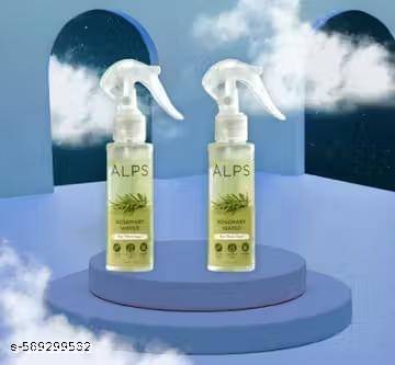     			A-L-P-S G-oodness R osemary Water Spray For Hair Growth (100 ml) | Hair Spray for Regrowth | R osemary Hair Mist | Adds Shine | Helps Reduce Hairfall | Strengthens Hair | Suitable For All Hair Types (PACK OF 2) COMBO new(02 combo)PACC8471