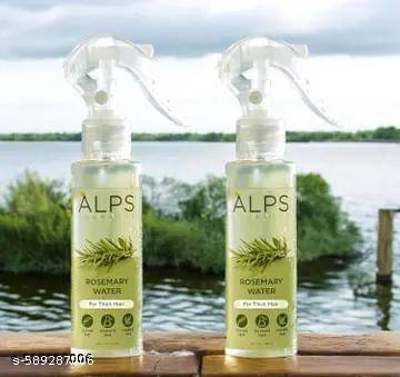     			A-L-P-S G-oodness R osemary Water Spray For Hair Growth (100 ml) | Hair Spray for Regrowth | R osemary Hair Mist | Adds Shine | Helps Reduce Hairfall | Strengthens Hair | Suitable For All Hair Types (PACK OF 2) COMBO new(02 combo)PACK317