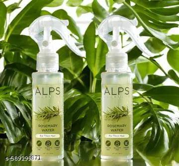 A-L-P-S G-oodness R osemary Water Spray For Hair Growth (100 ml) | Hair Spray for Regrowth | R osemary Hair Mist | Adds Shine | Helps Reduce Hairfall | Strengthens Hair | Suitable For All Hair Types (PACK OF 2) COMBO new(02 combo)PACC8257 A-L-P-S G-oodness R osemary Water Spray For Hair Growth (100 ml) | Hair Spray for Regrowth | R osemary Hair Mist | Adds Shine | Helps Reduce Hairfall | Strengthens Hair | Suitable For All Hair Types (PACK OF 2) COMBO new(02 combo)PACC8257