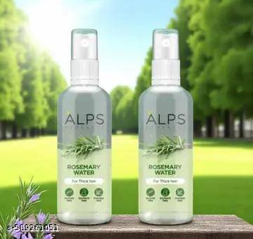     			A-L-P-S G-oodness R osemary Water Spray For Hair Growth (100 ml) | Hair Spray for Regrowth | R osemary Hair Mist | Adds Shine | Helps Reduce Hairfall | Strengthens Hair | Suitable For All Hair Types (PACK OF 2) COMBO new(02 combo)PAC191