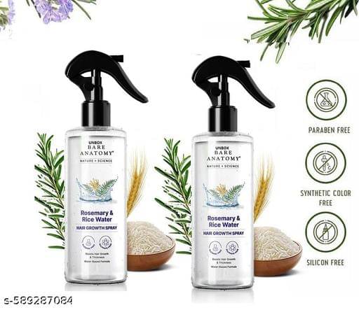 A-L-P-S G-oodness R osemary Water Spray For Hair Growth (100 ml) | Hair Spray for Regrowth | R osemary Hair Mist | Adds Shine | Helps Reduce Hairfall | Strengthens Hair | Suitable For All Hair Types (PACK OF 2) COMBO new(02 combo)PACK401 A-L-P-S G-oodness R osemary Water Spray For Hair Growth (100 ml) | Hair Spray for Regrowth | R osemary Hair Mist | Adds Shine | Helps Reduce Hairfall | Strengthens Hair | Suitable For All Hair Types (PACK OF 2) COMBO new(02 combo)PACK401