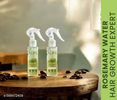     			A-L-P-S G-oodness R osemary Water Spray For Hair Growth (100 ml) | Hair Spray for Regrowth | R osemary Hair Mist | Adds Shine | Helps Reduce Hairfall | Strengthens Hair | Suitable For All Hair Types (PACK OF 2) COMBO new(02 combo)A404
