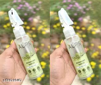     			A-L-P-S G-oodness R O S E M A R Y Water Spray For Hair Growth (100 ml) | Hair Spray for Regrowth | R O S E M A R Y Hair Mist | Adds Shine | Helps Reduce Hairfall | Strengthens Hair | Suitable For All Hair Types (PACK OF 2) COMBO new(02 combo)PACC8176