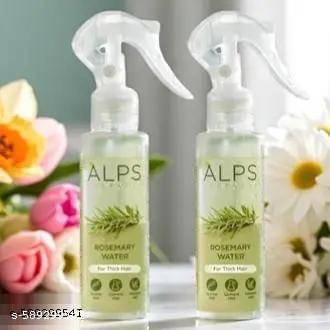     			A-L-P-S G-oodness R O S E M A R Y Water Spray For Hair Growth (100 ml) | Hair Spray for Regrowth | R O S E M A R Y Hair Mist | Adds Shine | Helps Reduce Hairfall | Strengthens Hair | Suitable For All Hair Types (PACK OF 2) COMBO new(02 combo)PACC8193