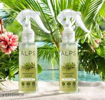     			A-L-P-S G-oodness R osemary Water Spray For Hair Growth (100 ml) | Hair Spray for Regrowth | R osemary Hair Mist | Adds Shine | Helps Reduce Hairfall | Strengthens Hair | Suitable For All Hair Types (PACK OF 2) COMBO new(02 combo)PACC8338