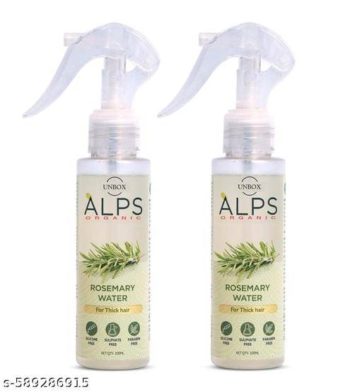     			A-L-P-S G-oodness R osemary Water Spray For Hair Growth (100 ml) | Hair Spray for Regrowth | R osemary Hair Mist | Adds Shine | Helps Reduce Hairfall | Strengthens Hair | Suitable For All Hair Types (PACK OF 2) COMBO new(02 combo)PACK442