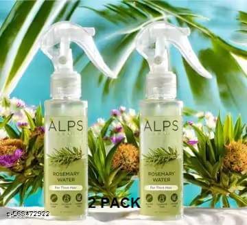     			A-L-P-S G-oodness R osemary Water Spray For Hair Growth (100 ml) | Hair Spray for Regrowth | R osemary Hair Mist | Adds Shine | Helps Reduce Hairfall | Strengthens Hair | Suitable For All Hair Types (PACK OF 2) COMBO new(02 combo)A380
