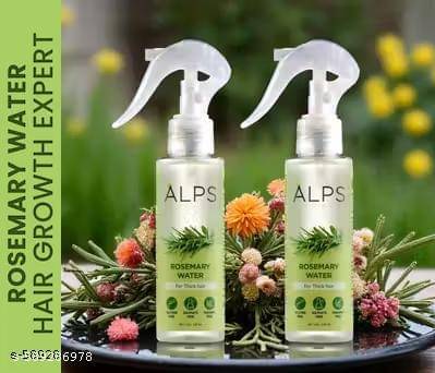     			A-L-P-S G-oodness R osemary Water Spray For Hair Growth (100 ml) | Hair Spray for Regrowth | R osemary Hair Mist | Adds Shine | Helps Reduce Hairfall | Strengthens Hair | Suitable For All Hair Types (PACK OF 2) COMBO new(02 combo)PACK547