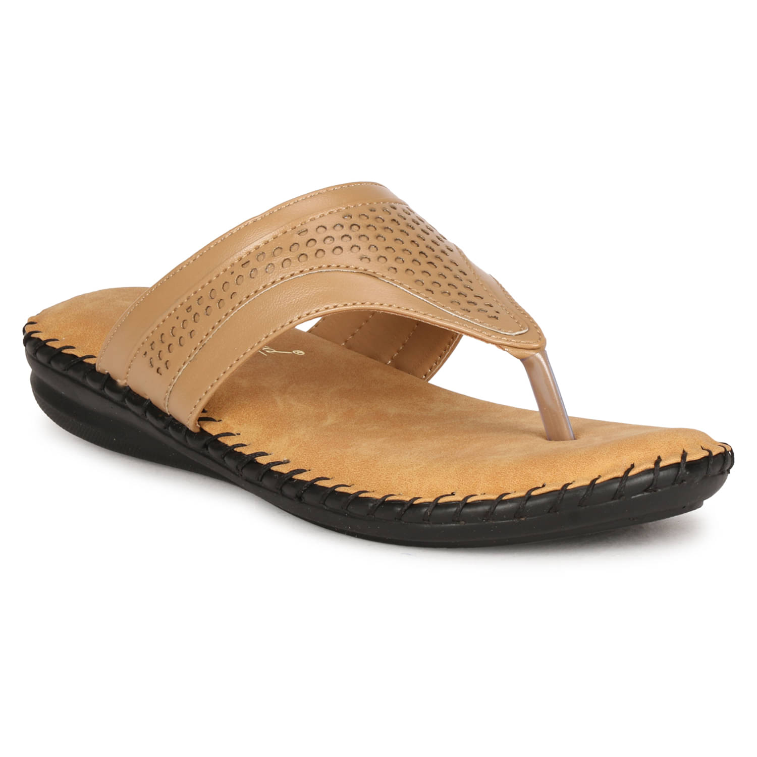     			BIG BIRD Beige Women's Flats