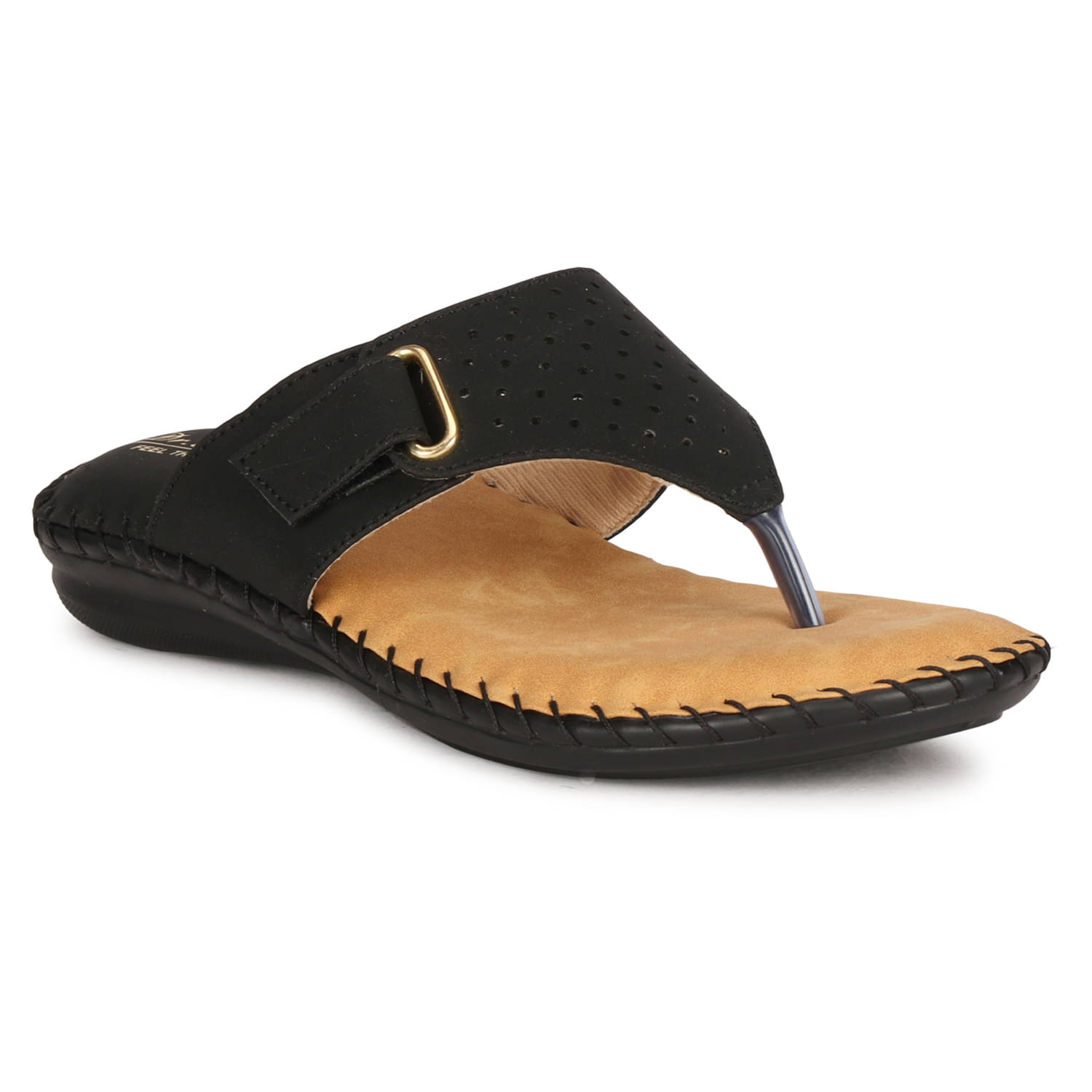     			BIG BIRD Black Women's Flats
