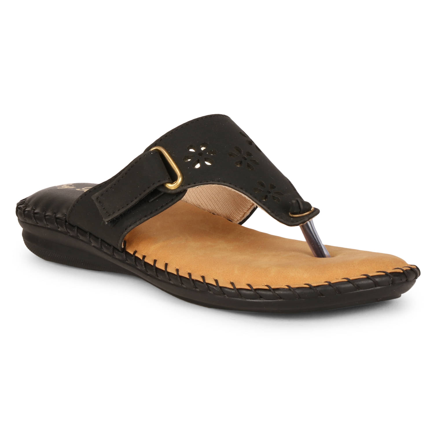     			BIG BIRD Black Women's Flats