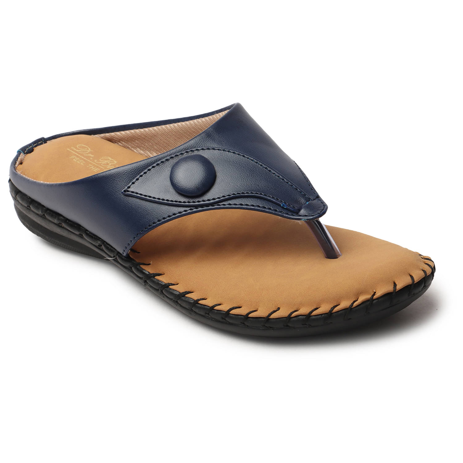    			BIG BIRD Blue Women's Flats