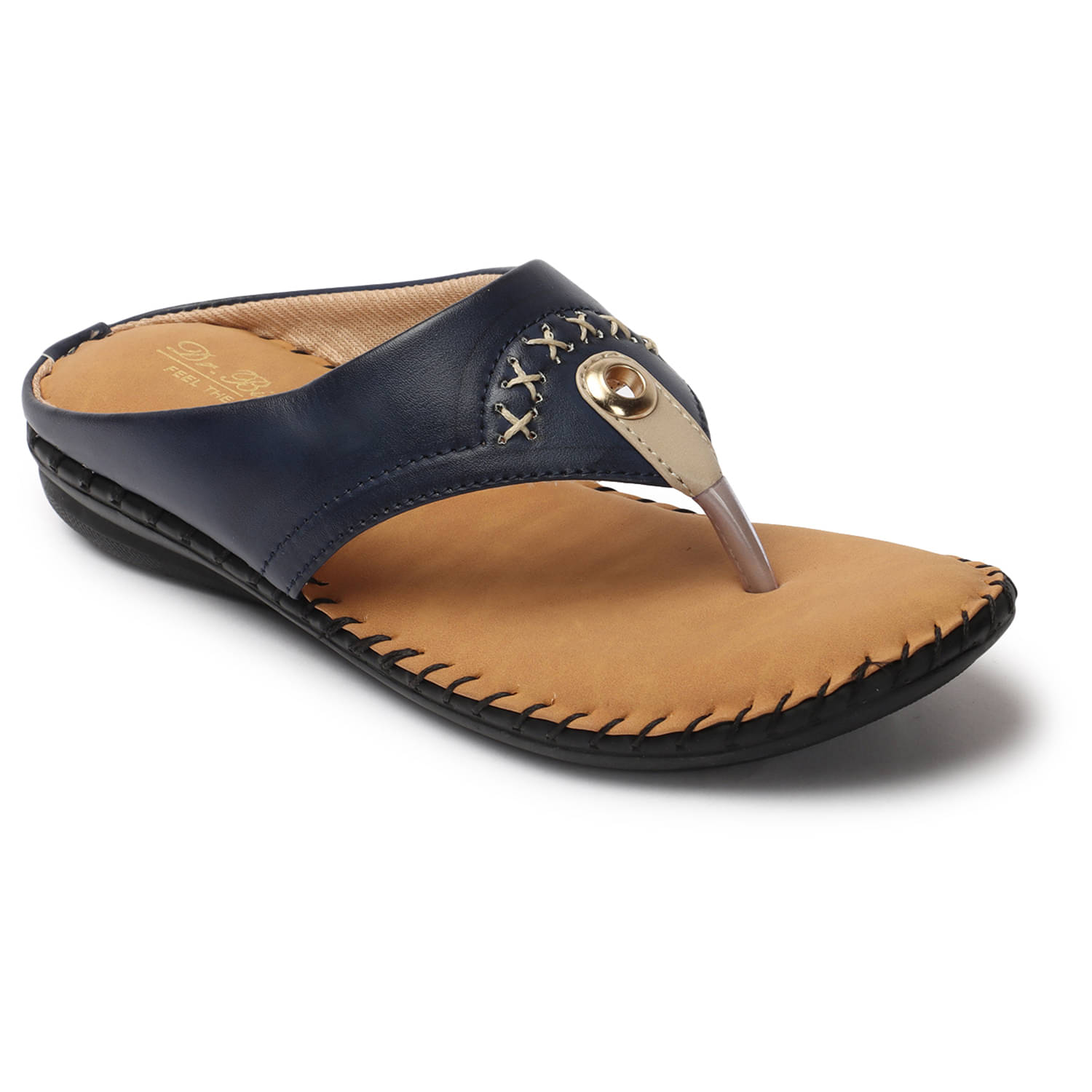     			BIG BIRD Blue Women's Flats