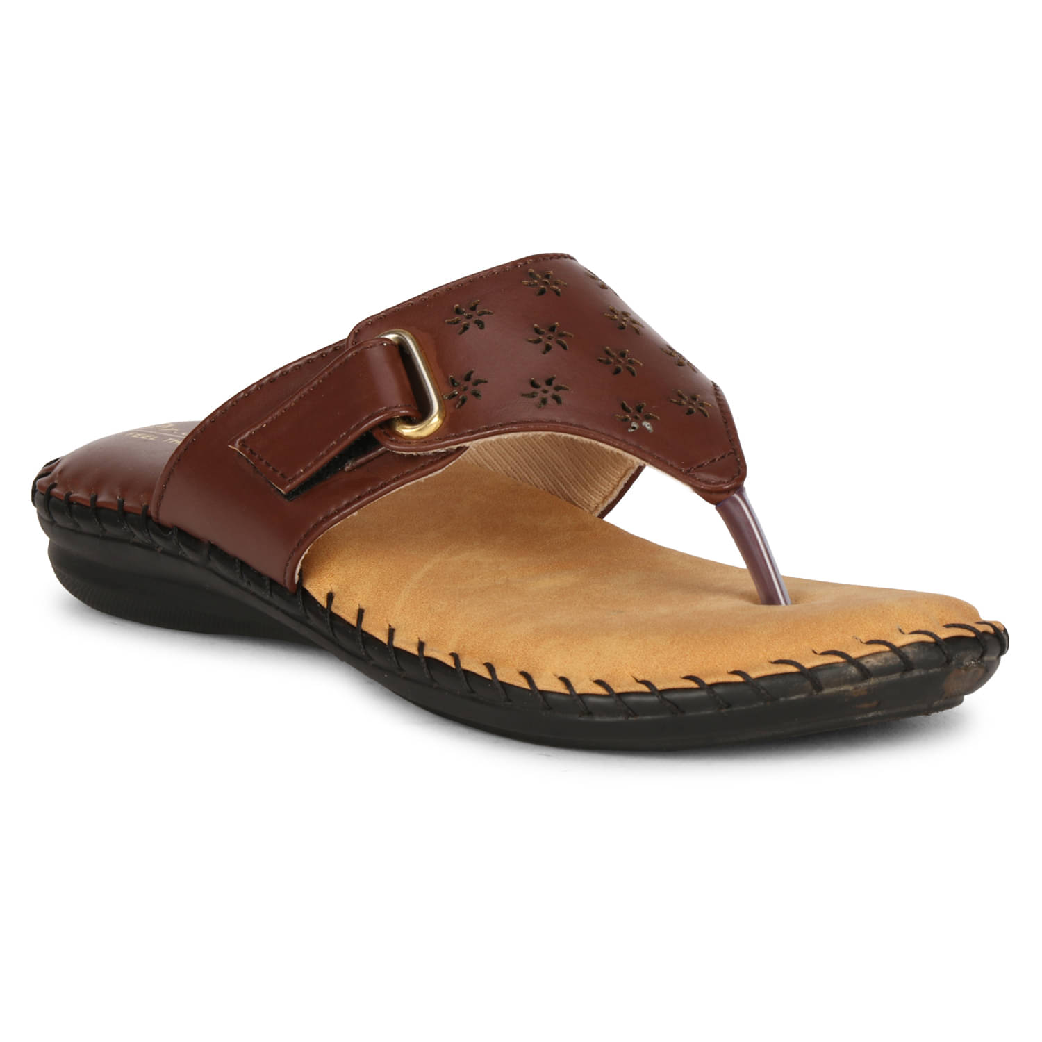     			BIG BIRD Brown Women's Flats