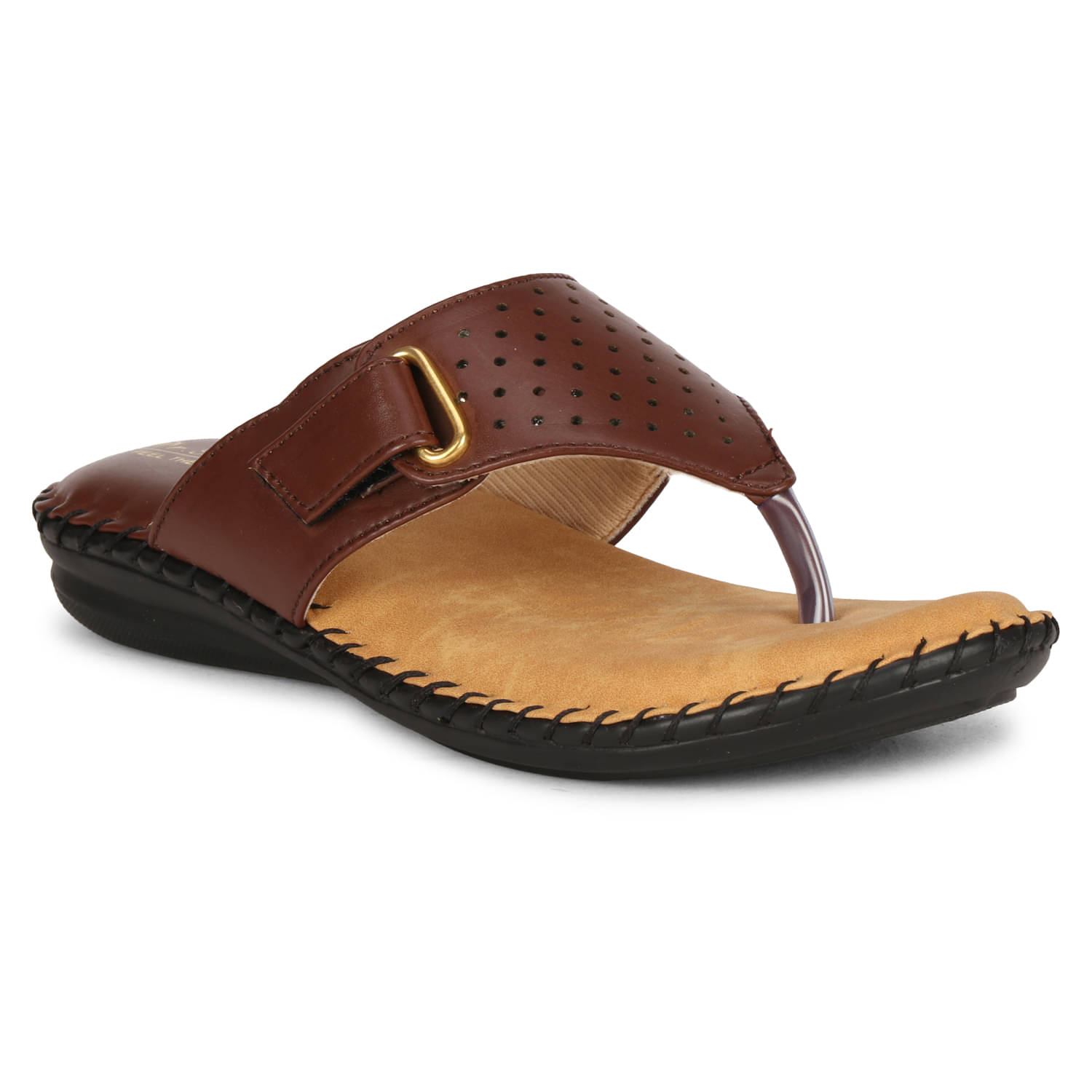     			BIG BIRD Brown Women's Flats