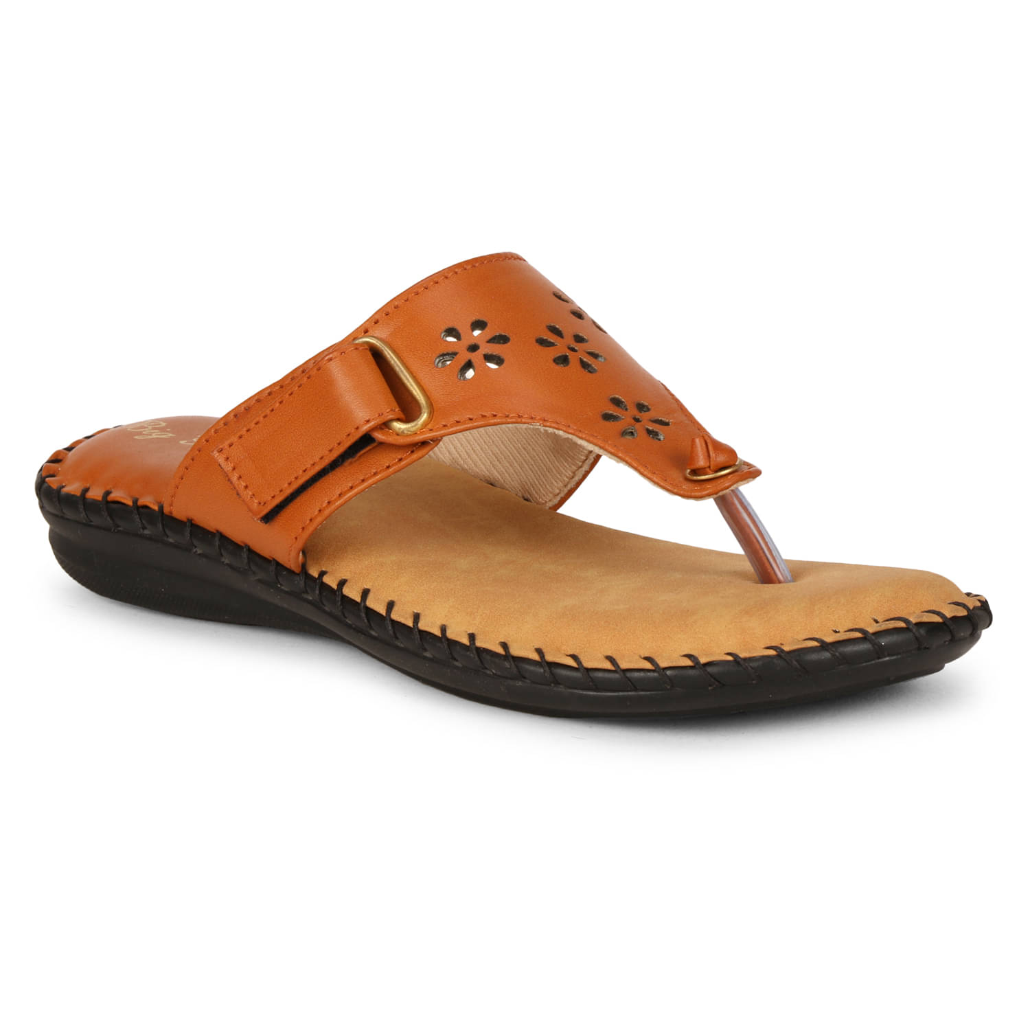     			BIG BIRD Tan Women's Flats