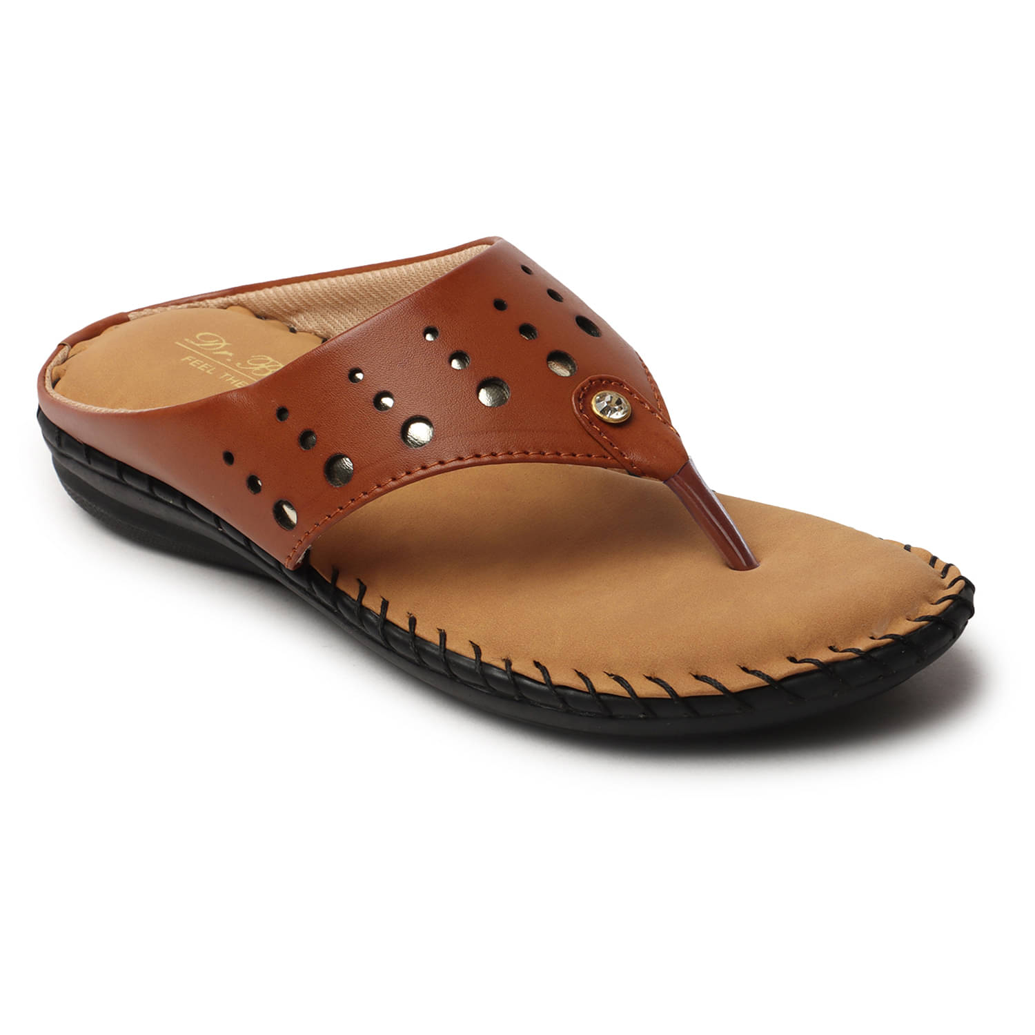     			BIG BIRD Tan Women's Flats